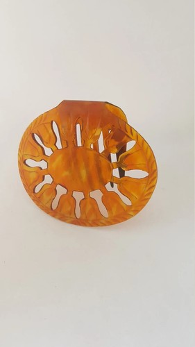Antique carved clarified - , horn