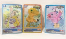 Lotto 3 Carte Digimon