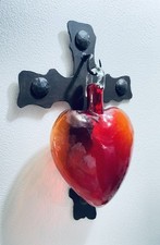 Croce messicana in metallo e