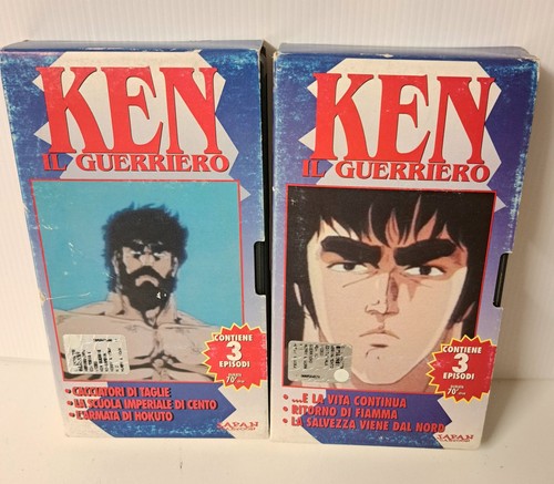 Ken guerriero lotto 2 - ken, vhs