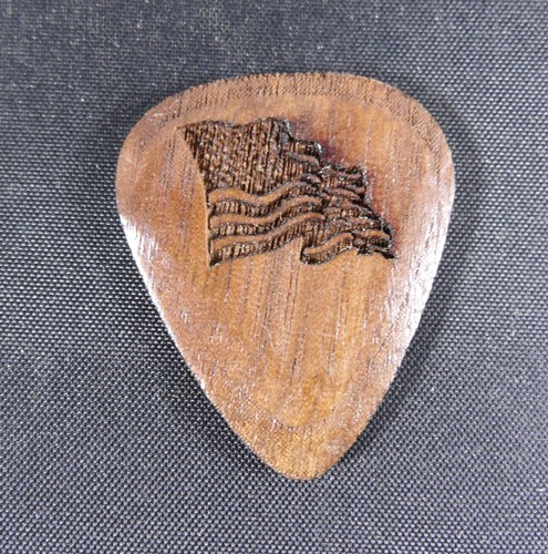 Plettro per chitarra noce - in,