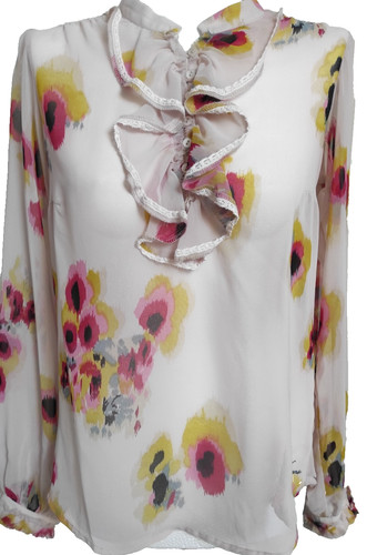 Pepe jeans blusa - pepe, volant
