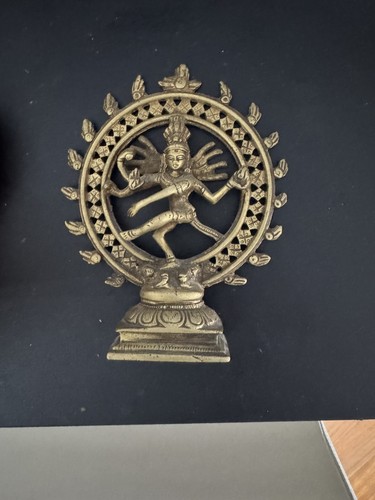 Brass shiva statuette - shiva,