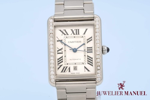 Cartier tank solo diamanti - cartier,