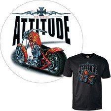 T-shirt chopper moto biker