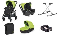 Inglesina Trio Quattro Passeggino ovetto base auto 