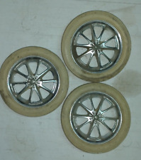 3 RUOTE PER MACCHINA A PEDALI GIORDANI VINTAGE 140 X 30