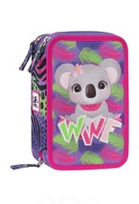 ASTUCCIO Triplo WWF 3 ZIP scuola Panini 2025/26