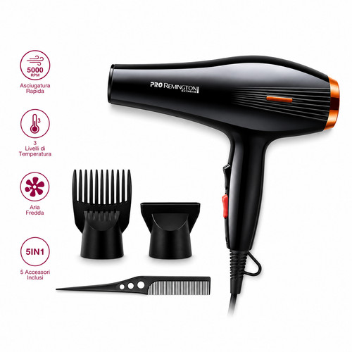 Phon 5000w professionale con - phon,