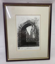 Quadro stampa arco pietra