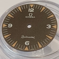 Omega railmaster dial ,casi