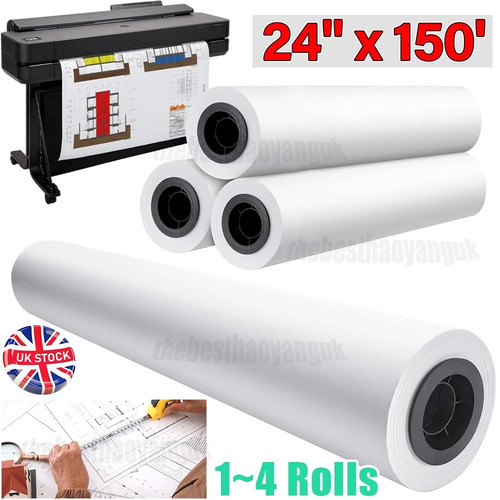 Rotoli carta plotter getto - 4,