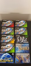 Lotto 10 cassette audio TDK