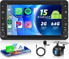 Autoradio 2G+64G Display 7” Touch Android 15 Alfa Romeo 159 2004-2011 CarPlay