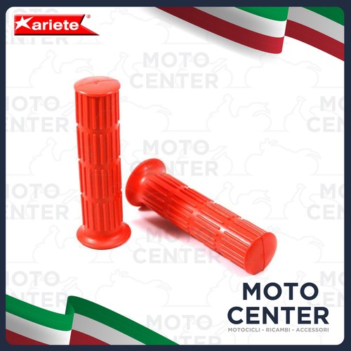 Coppia manopole rosse piaggio - coppia,