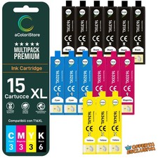 15 Cartucce d'inchiostro