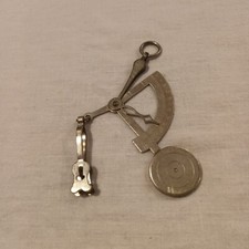 ANTICO BILANCINO PESA LETTERE MANUALE CON PINZA GRADUATA  '60