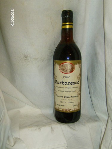 Vino barbaresco giacosa - barbaresco,