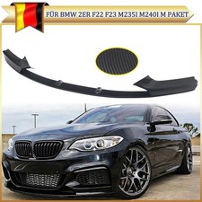 Spoiler anteriore carbon look