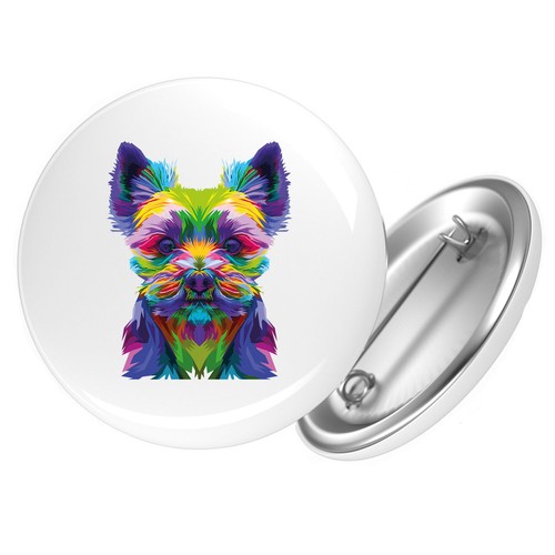 Button yorkshire terrier - yorkshire,
