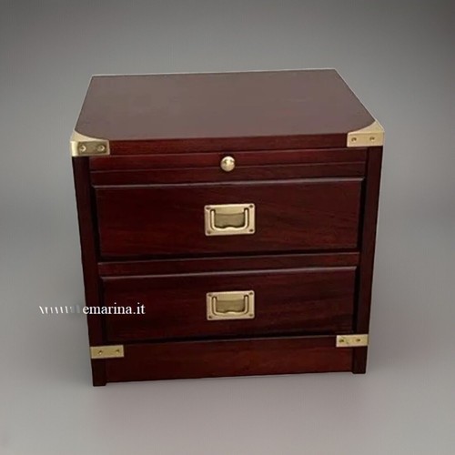 Comodino stile marina legno - in,