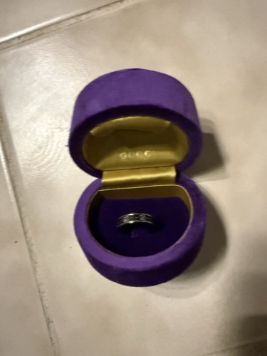 Anello gucci nero uomo - nero,