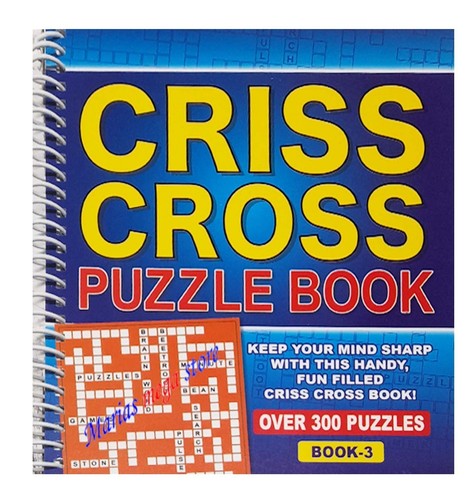 Spiral bound crisscross puzzle - bound,