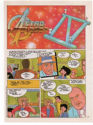 Astro robot fumetti vintage - robot,