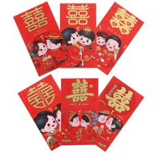  6 Pcs Busta Matrimonio Porta