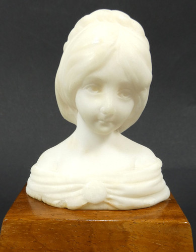 Busto alabastro stile - busto,