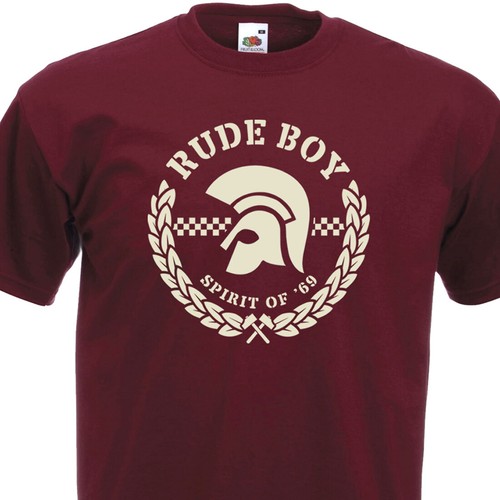 Shirt rude boy spirit - t-shirt, of