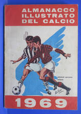 ALMANACCO ILLUSTRATO DEL CALCIO 1969 Carcano originale !!