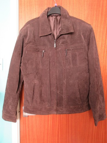 Giacca uomo pelle - , scamosciata