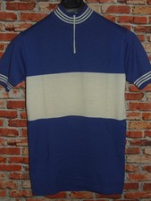 EROICA MAGLIA SHIRT MAILLOT BICI CICLISMO VINTAGE 70'S 52% LANA