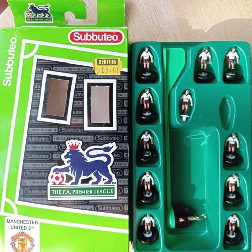 Subbuteo manchester utd 2nd - subbuteo,
