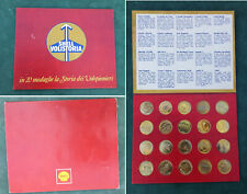 1970 Medaglie Shell Volistoria La Storia dei Volopionieri N20 collezione vintage