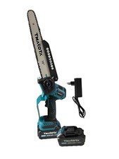 MOTOSEGA 10” POLLICI CON OLEATORE AUTOMATICO BRUSHLESS DOPPIA BATTERIA 68v 6Ah