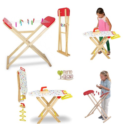 Stendibiancheria legno asse - di,