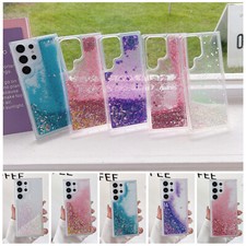 Custodia Bling glitter liquido cover telefono mobile Samsung Galaxy S24 Plus S23 S22 S21