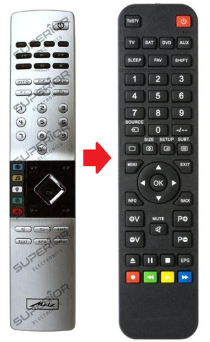 Telecomando ricambio per - telecomando, di