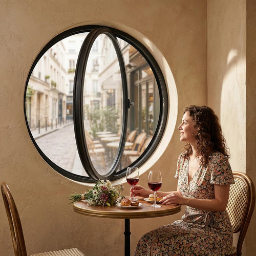 Finestra rotonda girevole 6 - rotonda, 23,6