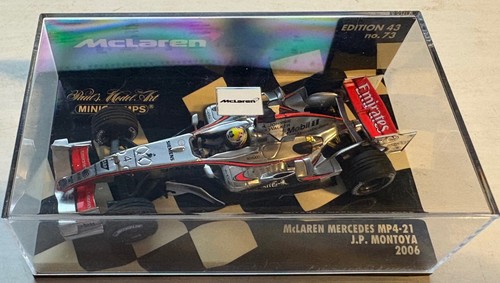 Minichamps juan pablo - f1, 1:43