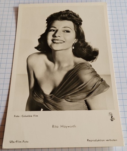 Cartolina attrice rita - attrice,