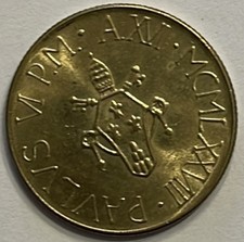 200 Lire Vaticano 1978 Rara