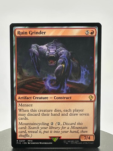 Ruin grinder 297 commander - ruin,