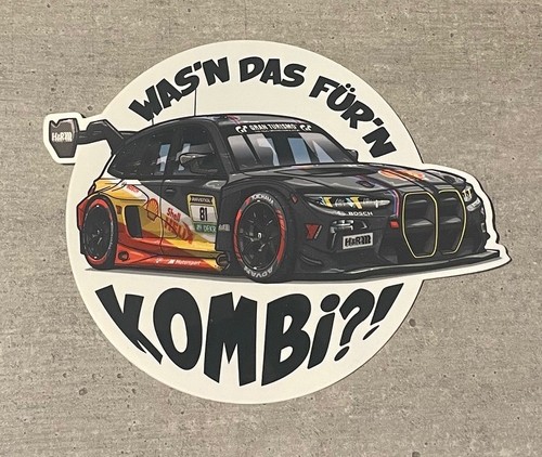 Adesivo bmw touring - m3, gt3