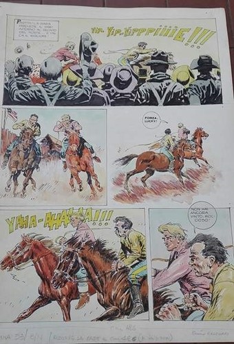 Renzo calegari original signed - calegari,
