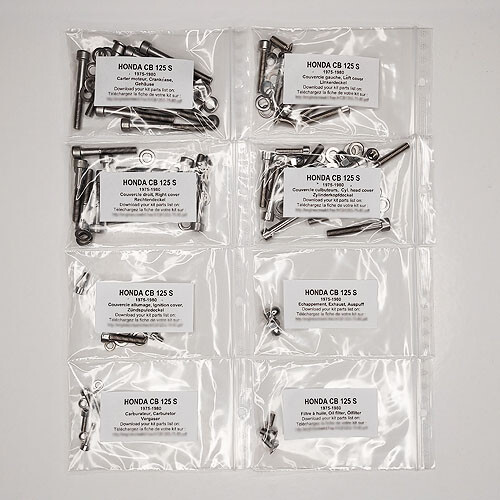 Honda 125 1976 1980 - 125, kit