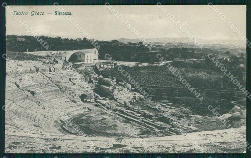 Siracusa città teatro - siracusa, greco