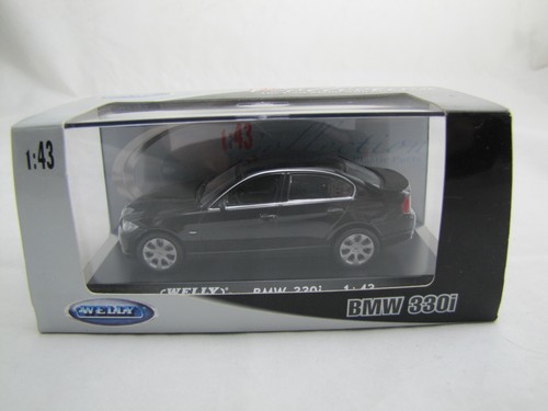 Welly 43002sw bmw 330i nero - nero,